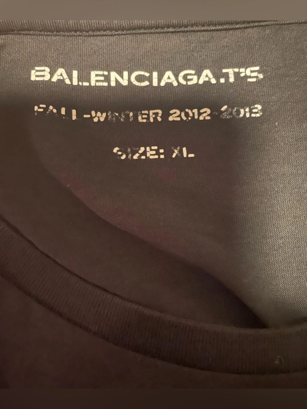 Balenciaga Rare Join a Weird Trip Short Sleeve Graphic Tee